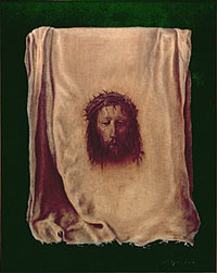 Veil of Veronica II painting