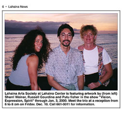 sherri, russ and putu before the show